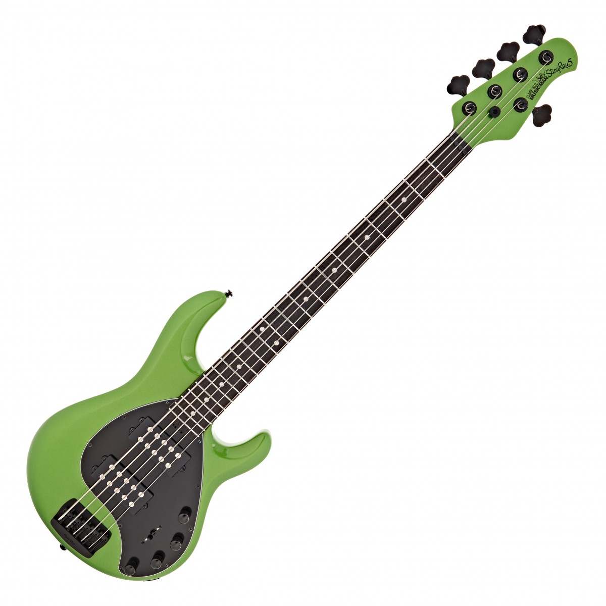 Music Man StingRay Special HH 5 String Kiwi Green - Image 2