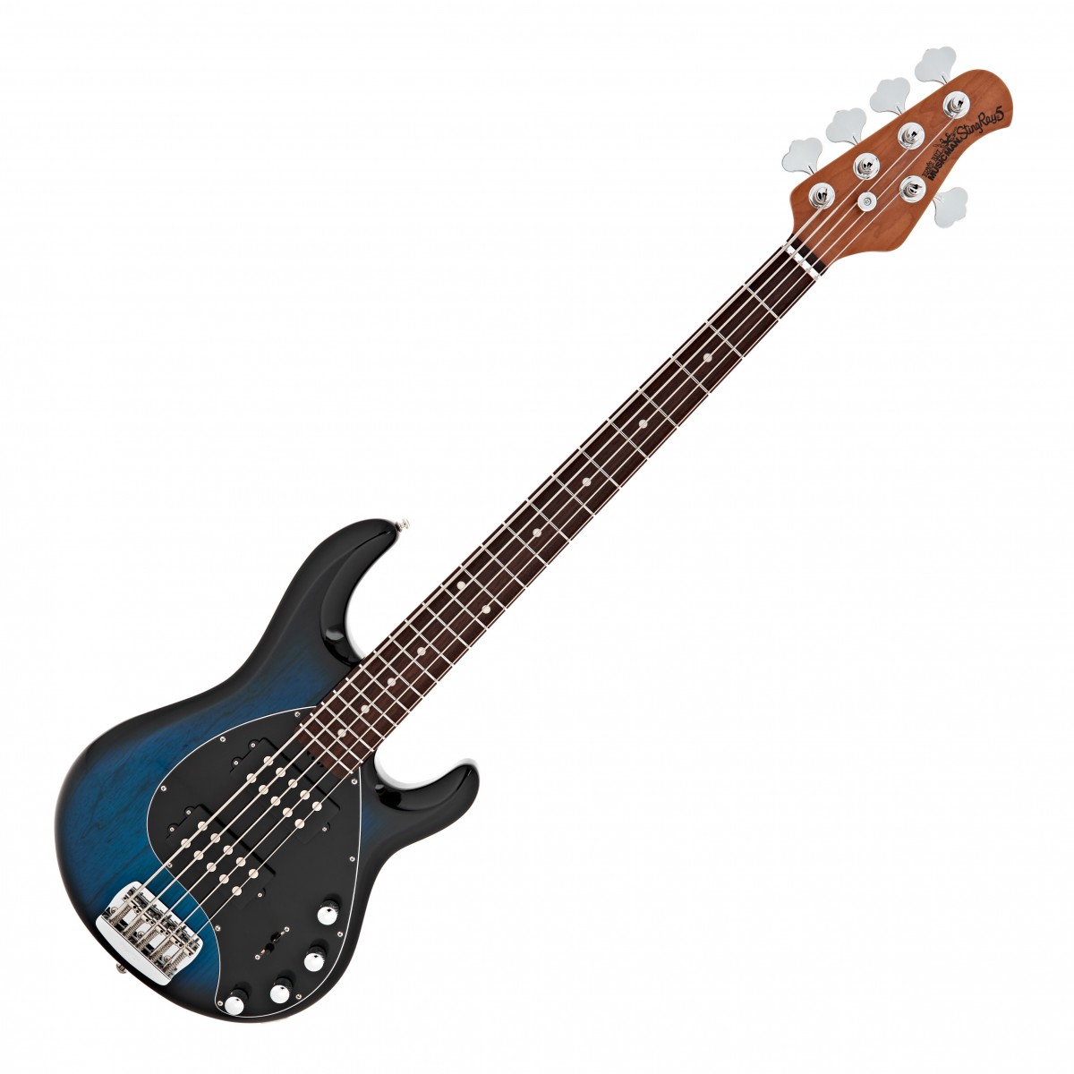 Music Man StingRay Special HH 5 String Pacific Blue Burst - Image 2