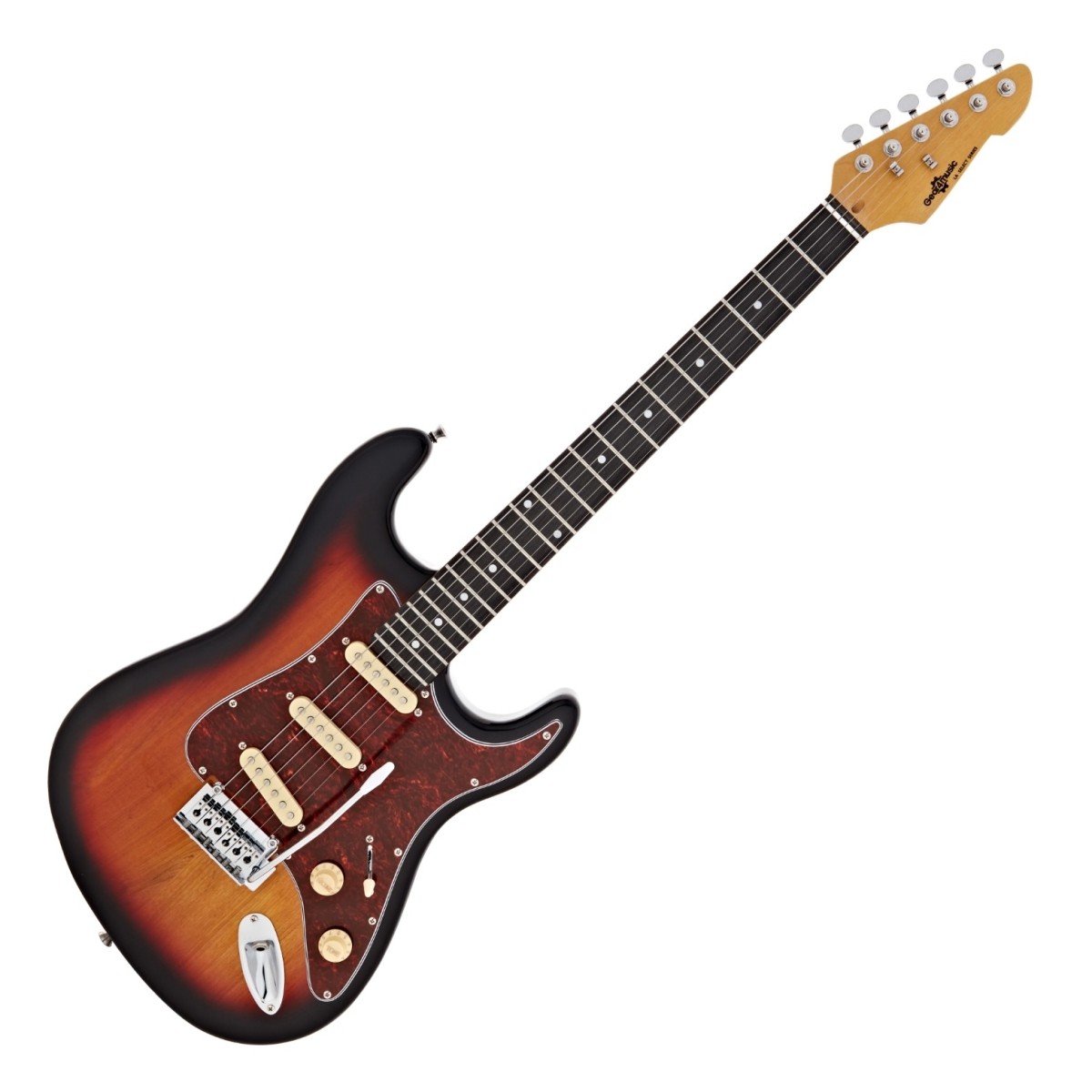 LA Select Electric Guitar Sunburst - Image 2