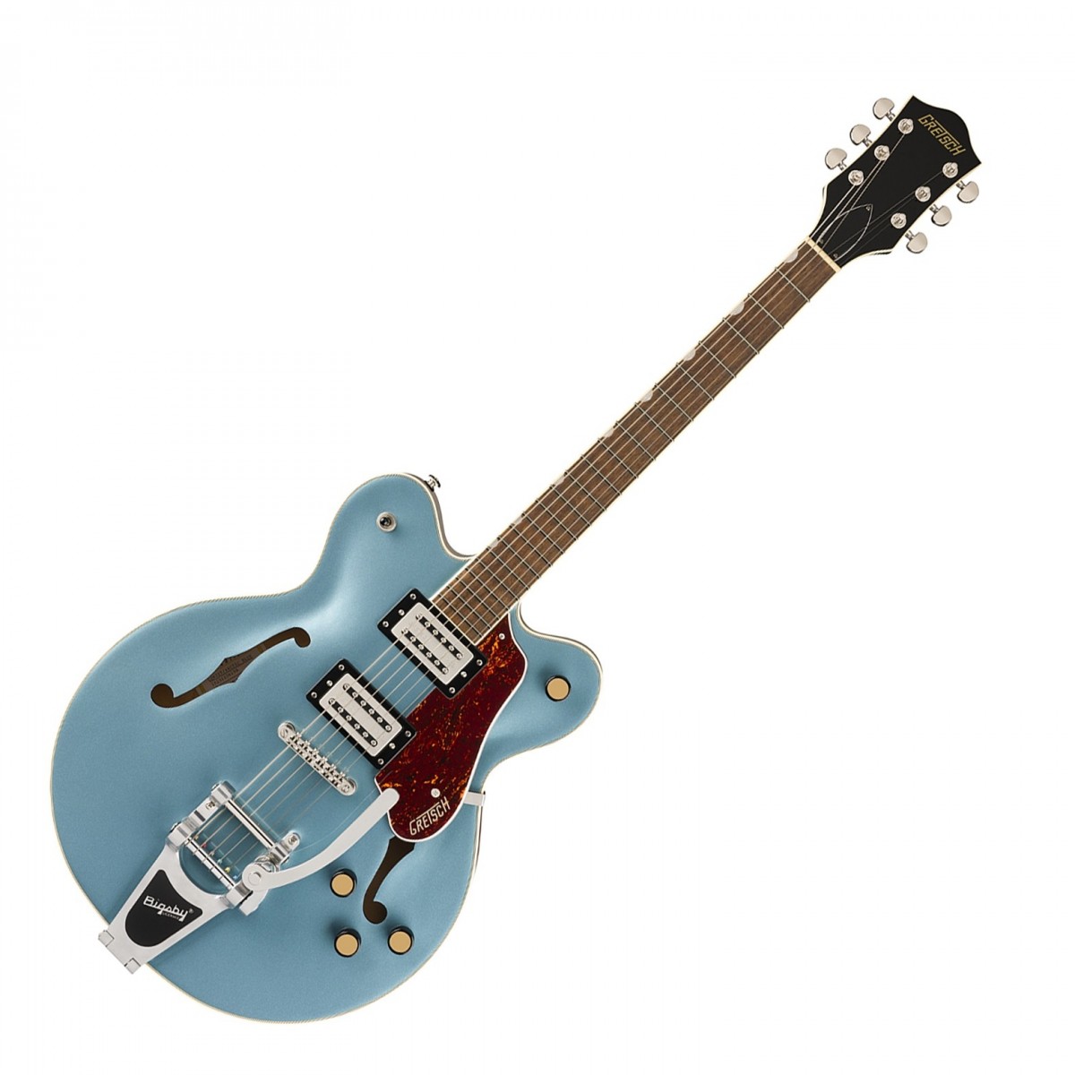 Gretsch G2622T Streamliner Center Block Double-Cut with Bigsby Laurel Fingerboard Arctic Blue - Image 2