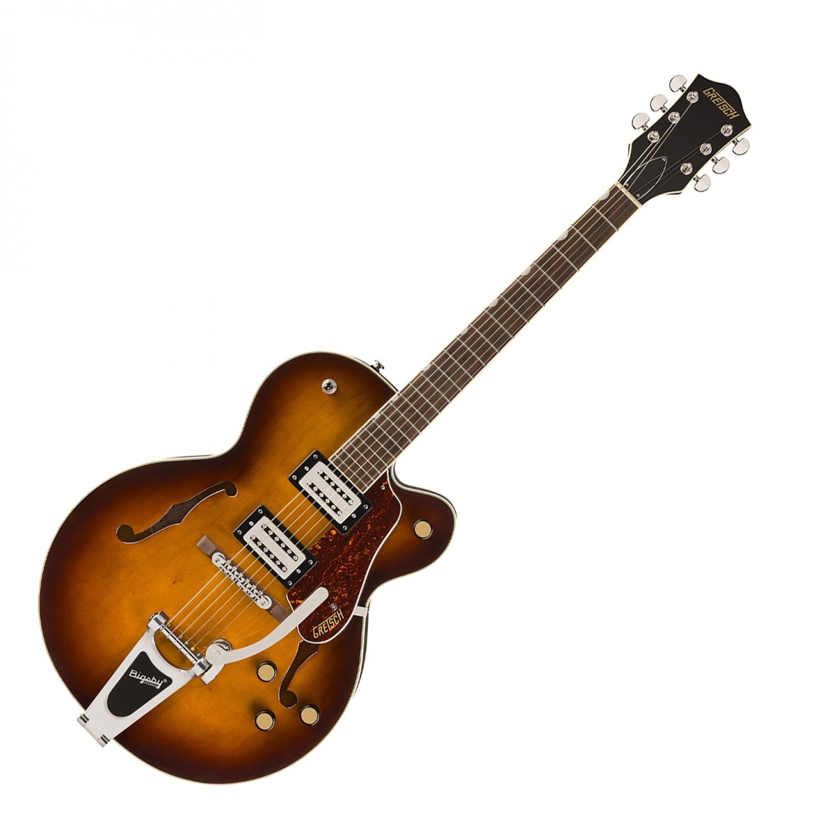 Gretsch G2420T Streamliner Hollow Body with Bigsby Laurel Fingerboard Robusto Burst - Image 2
