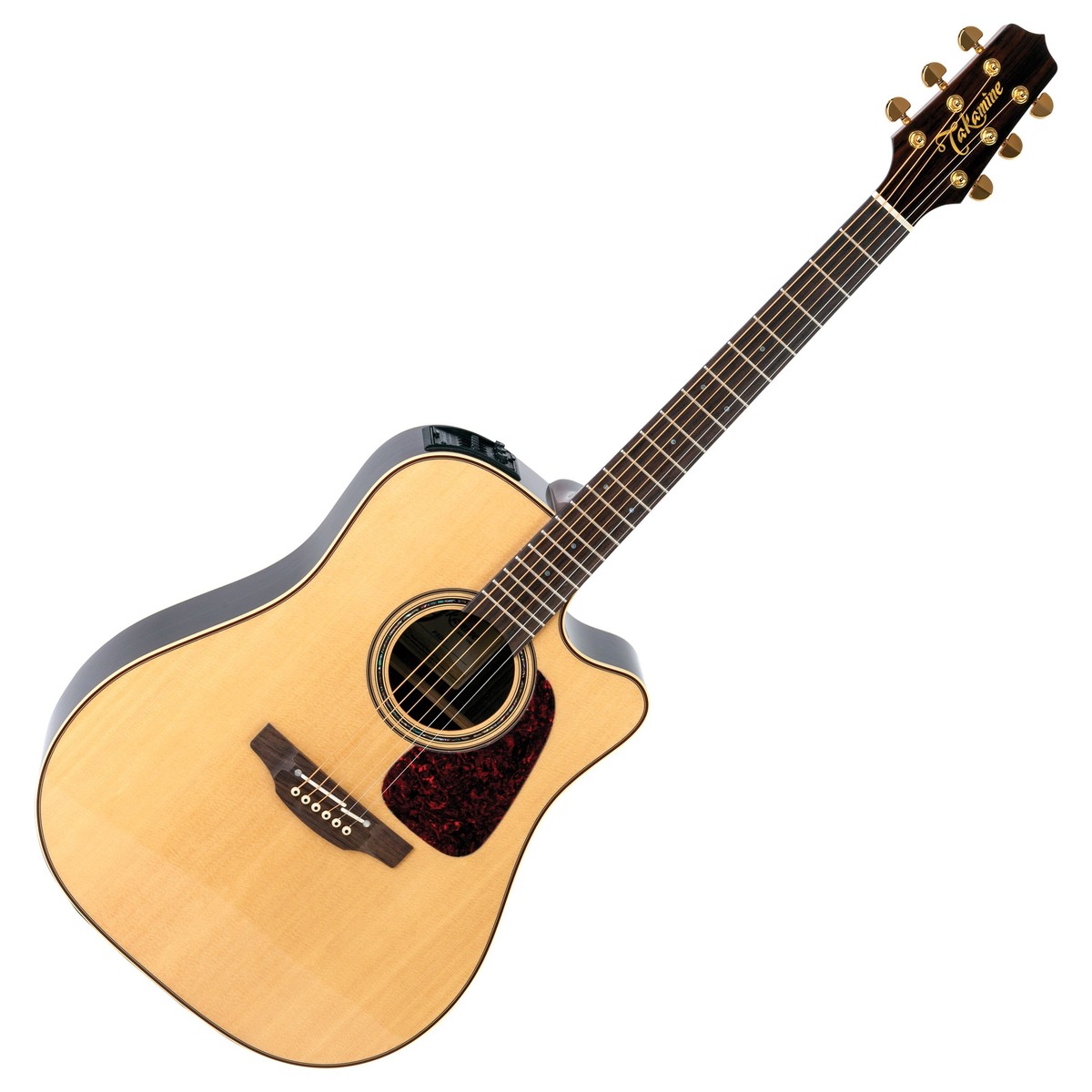 Takamine P5DC Dreadnought Electro Acoustic Natural - Image 2