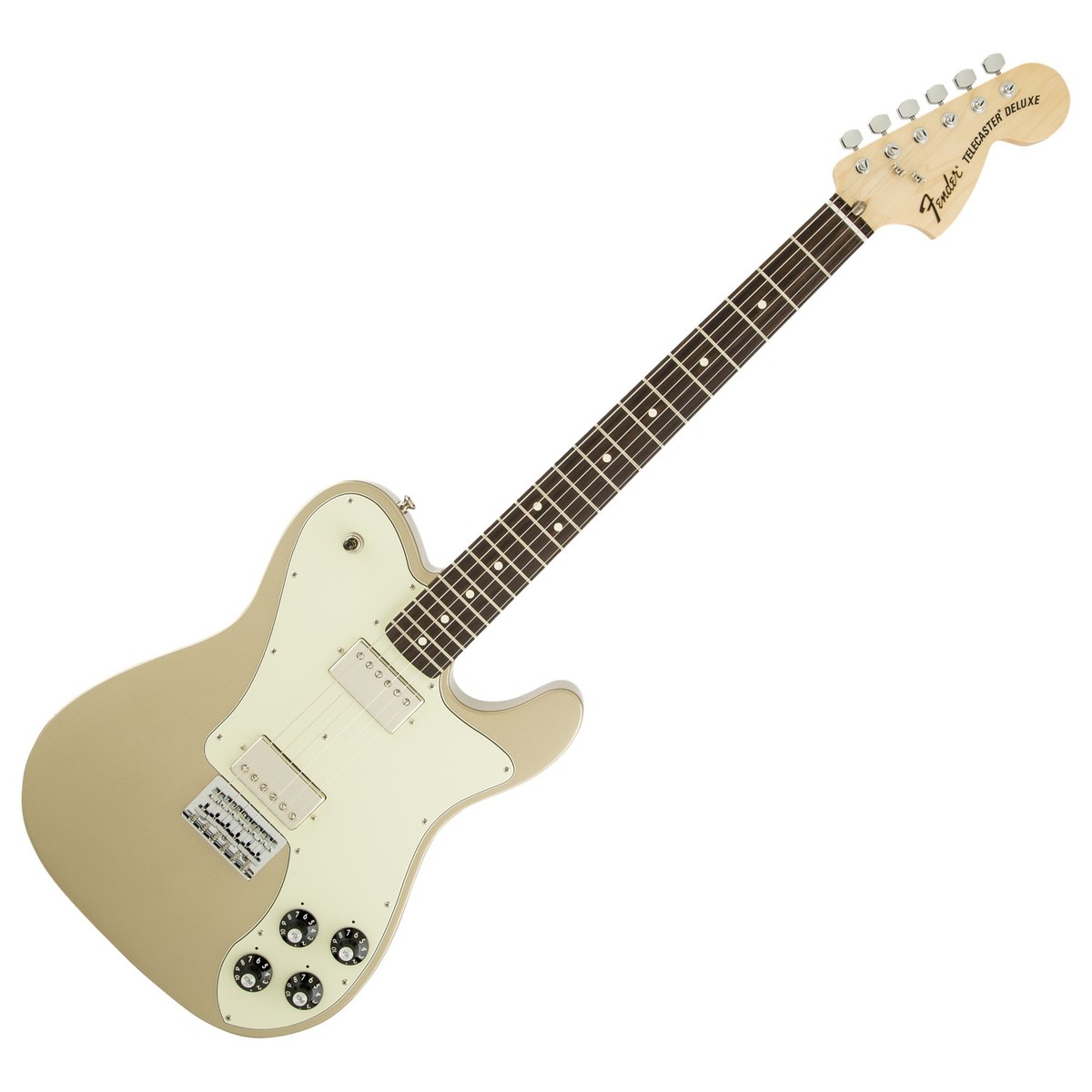 Fender Chris Shiflett Telecaster Deluxe Shoreline Gold - Image 2
