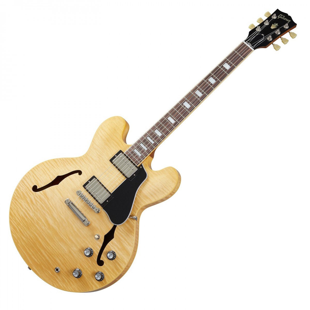 Gibson ES-335 Figured Antique Natural - Image 2