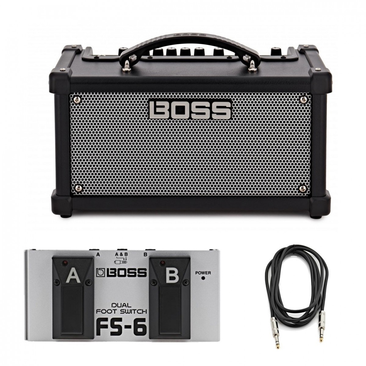 Boss Dual Cube LX Guitar Amplifier with Footswitch - Image 2