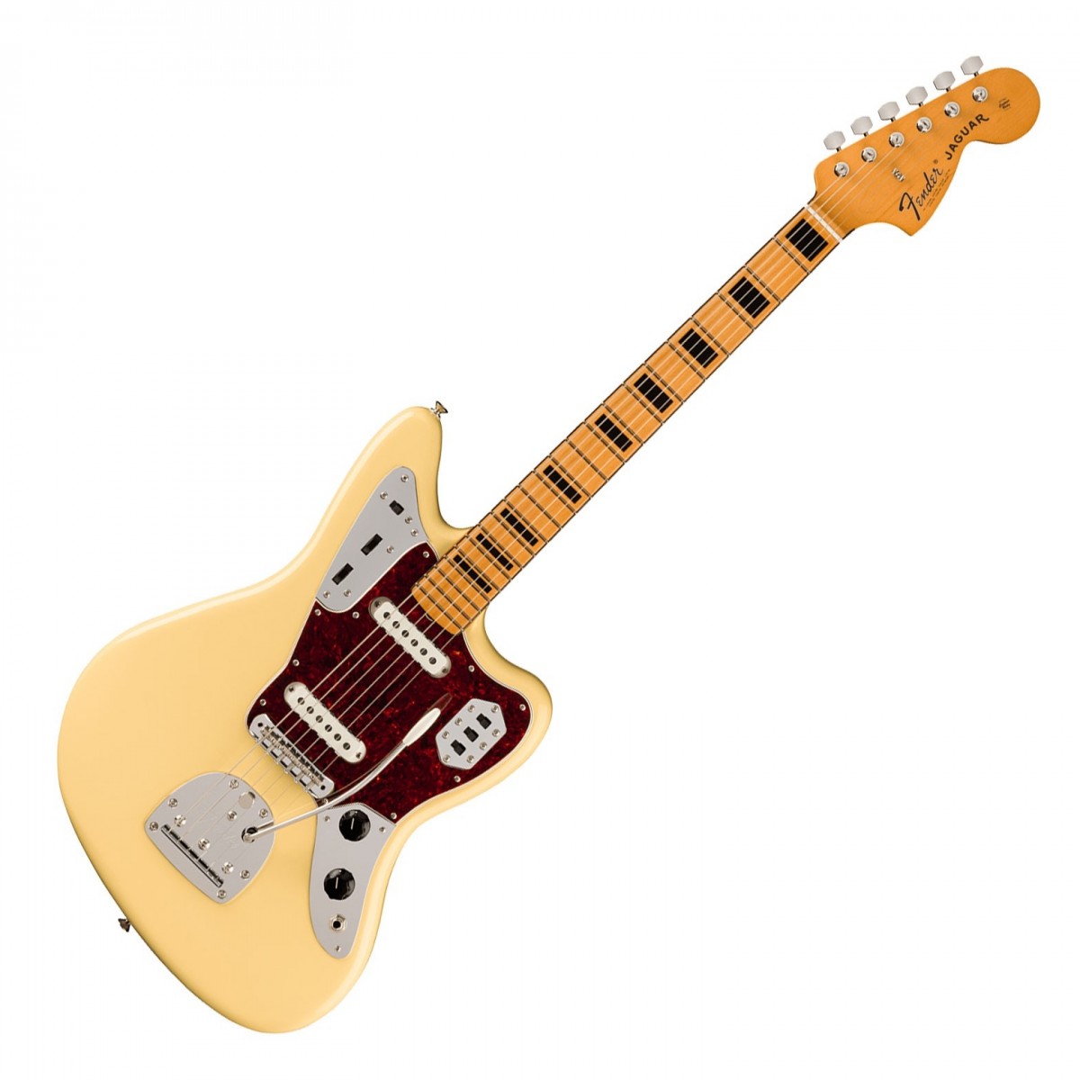 Fender Vintera II 70s Jaguar MN Vintage White - Image 2