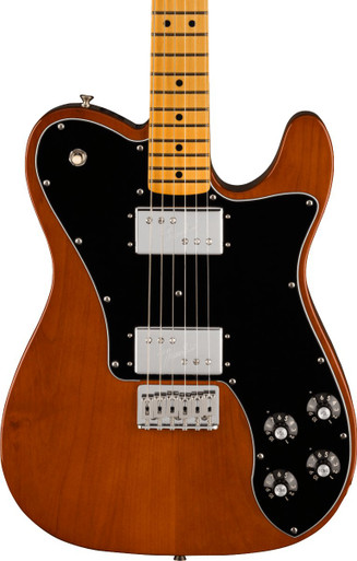 Fender American Vintage II 1975 Telecaster Deluxe Electric Guitar in Mocha - Image 1