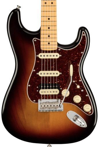Fender American Professional II Stratocaster HSS in 3-Tone Sunburst with Maple Fingerboard - Image 1