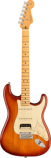 Fender American Professional II Stratocaster HSS in Sienna Sunburst with Maple Fingerboard - Image 2