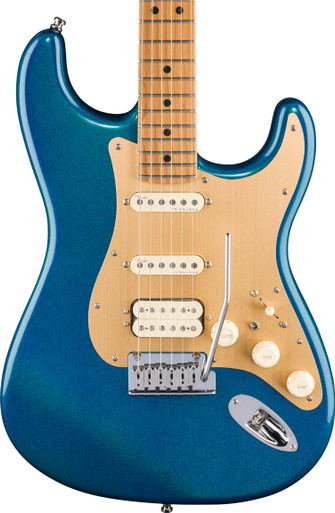 Fender Limited Edition American Ultra II Stratocaster HSS Electric Guitar in Aurora