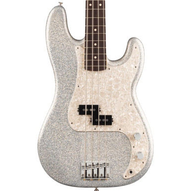 Fender 75th Anniversary Player II Precision Bass Guitar in Diamond Dust Sparkle