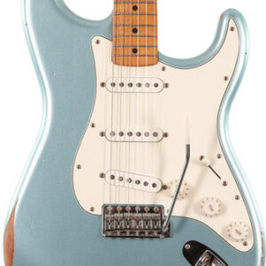 Fender Road Worn Vintera Strat Mischief Maker MN in Firemist Silver with Tort Guard and US Pickups