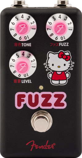 Fender x Hello Kitty Fuzz Pedal in Black