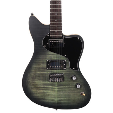 PJD St. John Origin Pro Electric Guitar in Forest Green Burst