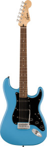 Squier Sonic Stratocaster Electric Guitar in California Blue - Image 3