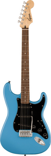 Squier Sonic Stratocaster Electric Guitar in California Blue - Image 2