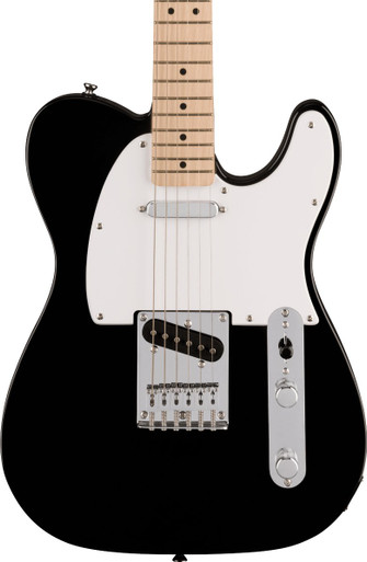 Squier Sonic Telecaster Electric Guitar in Black - Image 1