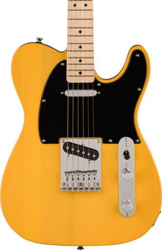 Squier Sonic Telecaster Electric Guitar in Butterscotch Blonde - Image 1