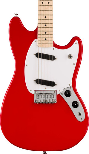 Squier Sonic Mustang Electric Guitar in Torino Red - Image 1