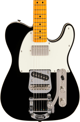 Squier Classic Vibe Custom Telecaster SH Electric Guitar with Bigsby in Black