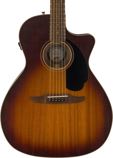 Fender Newporter Special Electro Acoustic Guitar in Honey Burst - Image 1