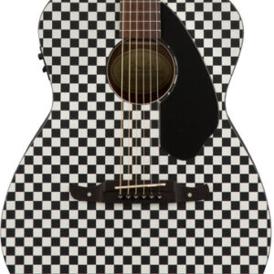 Fender Tim Armstrong Signature Hellcat Electro Acoustic Guitar in Checkerboard