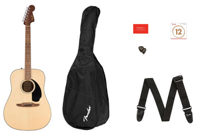 Fender California Standard Redondo Acoustic Guitar Pack