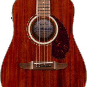 Fender California Deluxe Redondo Junior Electro Acoustic Guitar Mahogany