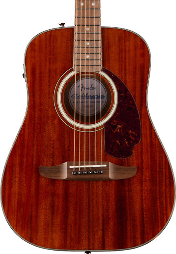 Fender California Deluxe Redondo Junior Electro Acoustic Guitar Mahogany