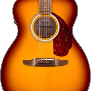 Fender California Deluxe Monterey Electro Acoustic Guitar in Honey Sunburst