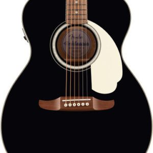 Fender California Deluxe Monterey Electro Acoustic Guitar in Black