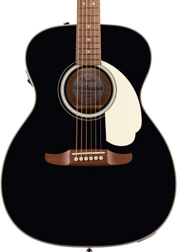 Fender California Deluxe Monterey Electro Acoustic Guitar in Black