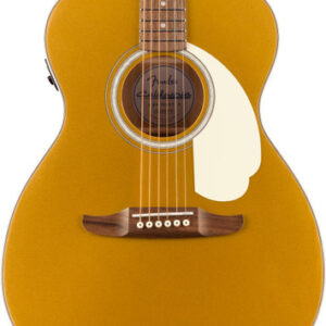 Fender California Deluxe Monterey Electro Acoustic Guitar in Aztec Gold
