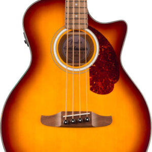 Fender California Deluxe Kingman Electro Acoustic Bass Guitar in Honey Sunburst