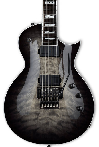 ESP E-II Eclipse FR Electric Guitar in Charcoal Burst - Image 1