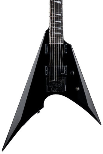 ESP LTD Arrow-1007B Baritone Electric Guitar in Evertune Black - Image 1