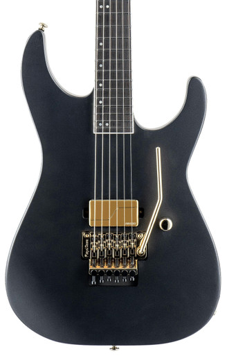 ESP LTD M-1001 Electric Guitar in Charcoal Metallic Satin - Image 1