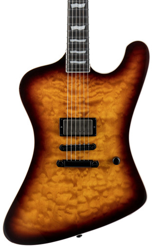 ESP LTD Phoenix-1001 QM Electric Guitar in Tobacco Sunburst - Image 1