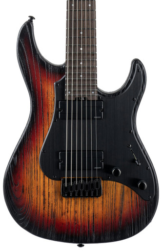 ESP LTD SN-1007 HT Baritone Electric Guitar in Fireblast - Image 1