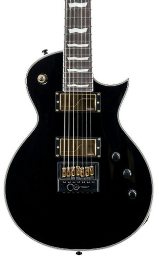 ESP LTD EC-1007B Evertune Electric Guitar in Black - Image 1