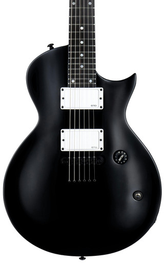ESP LTD TED-EC Ted Aguilar Signature Electric Guitar in Black - Image 1