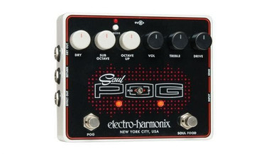 Electro Harmonix Soul POG - Combined Soul Food Overdrive & Nano POG Polyphonic Octave Generator