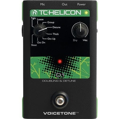 TC Helicon Voiceton D1 Doubling & Detune Vocal Pedal