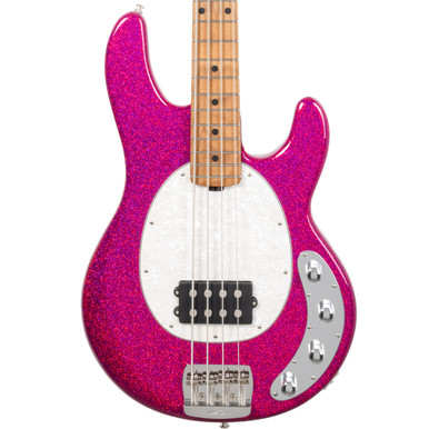 Music Man StingRay Special Bass Guitar in Soda Pink Sparkle
