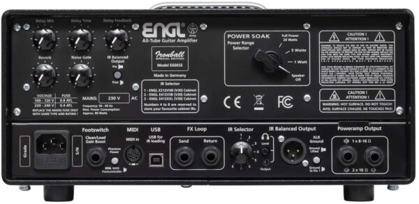ENGL Amps Ironball Special Edition E606SE Amp Head 20W with Reverb Power Soak and MIDI