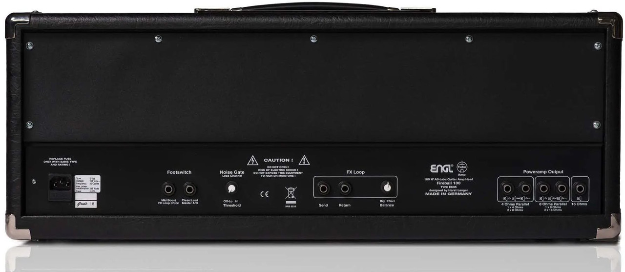 ENGL Amps Fireball 100W Amp Head with Noise Gate
