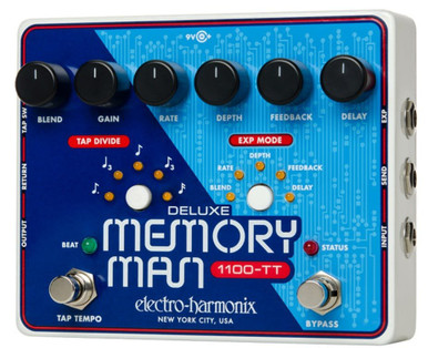 Electro Harmonix Deluxe Memory Man 1100 delay with Tap Tempo - Image 1