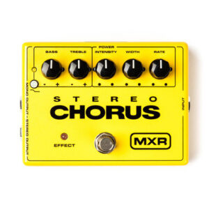 MXR Stereo Chorus Pedal with UK PSU
