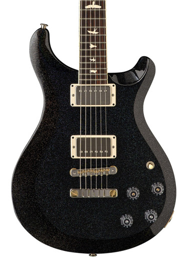 PRS S2 McCarty 594 Thinline Electric Guitar in Black Rainbow Holoflake