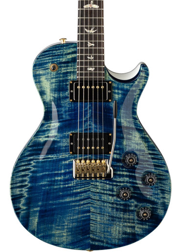 PRS Mark Tremonti Trem 10 Top Signature Electric Guitar in River Blue Pearl